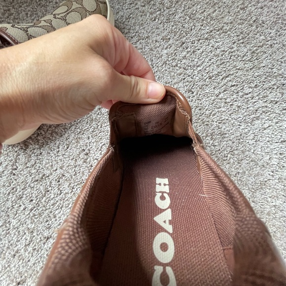 Coach Canvas Slip On Size 6 - Picture 9 of 10